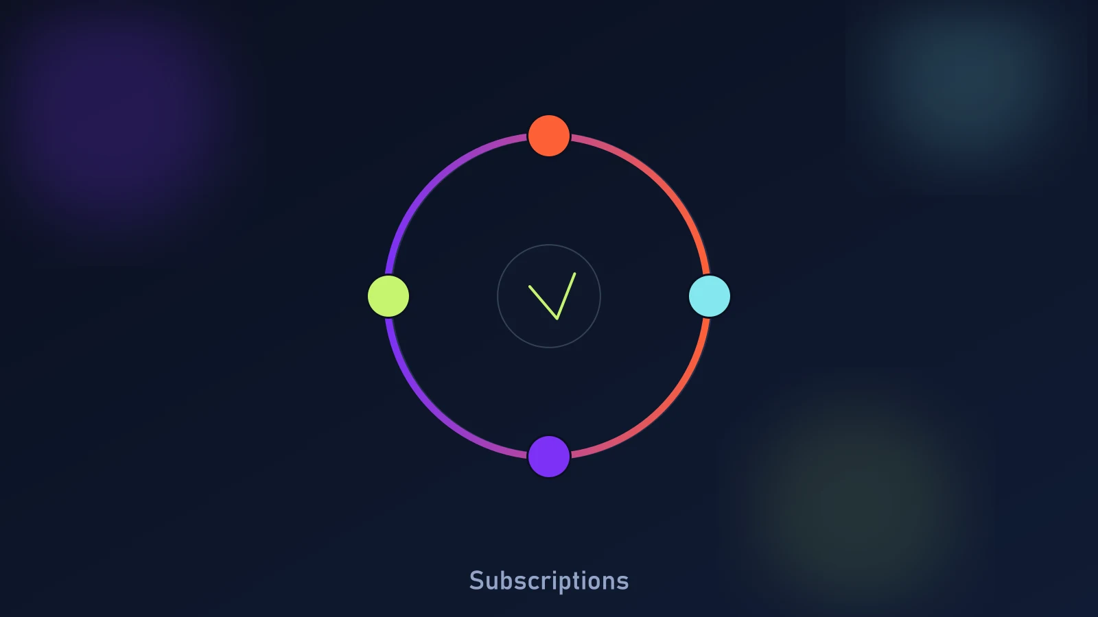 Shopify subscription business lifecycle illustration showing signup, pause, skip, dunning recovery, and cancellation flow stages