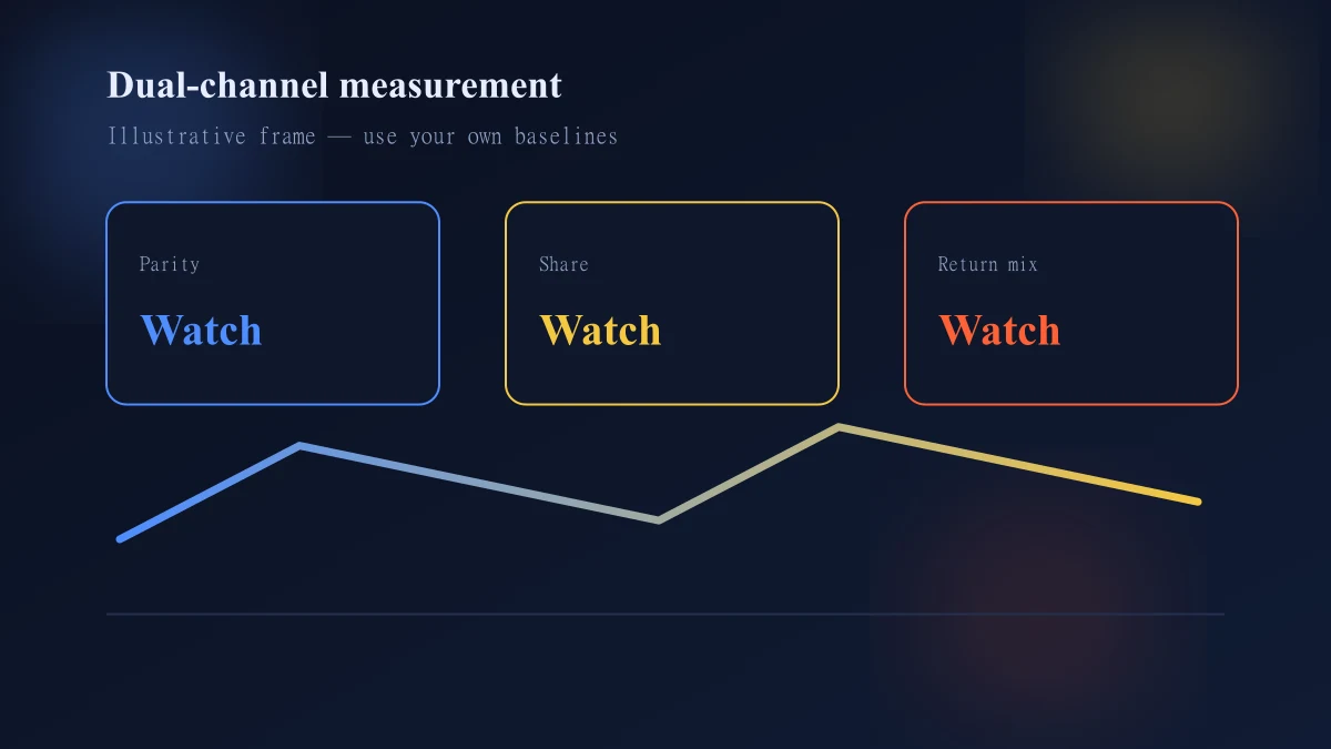 Dual-channel metrics for price gaps inventory stockouts Buy Box and branded ad leakage