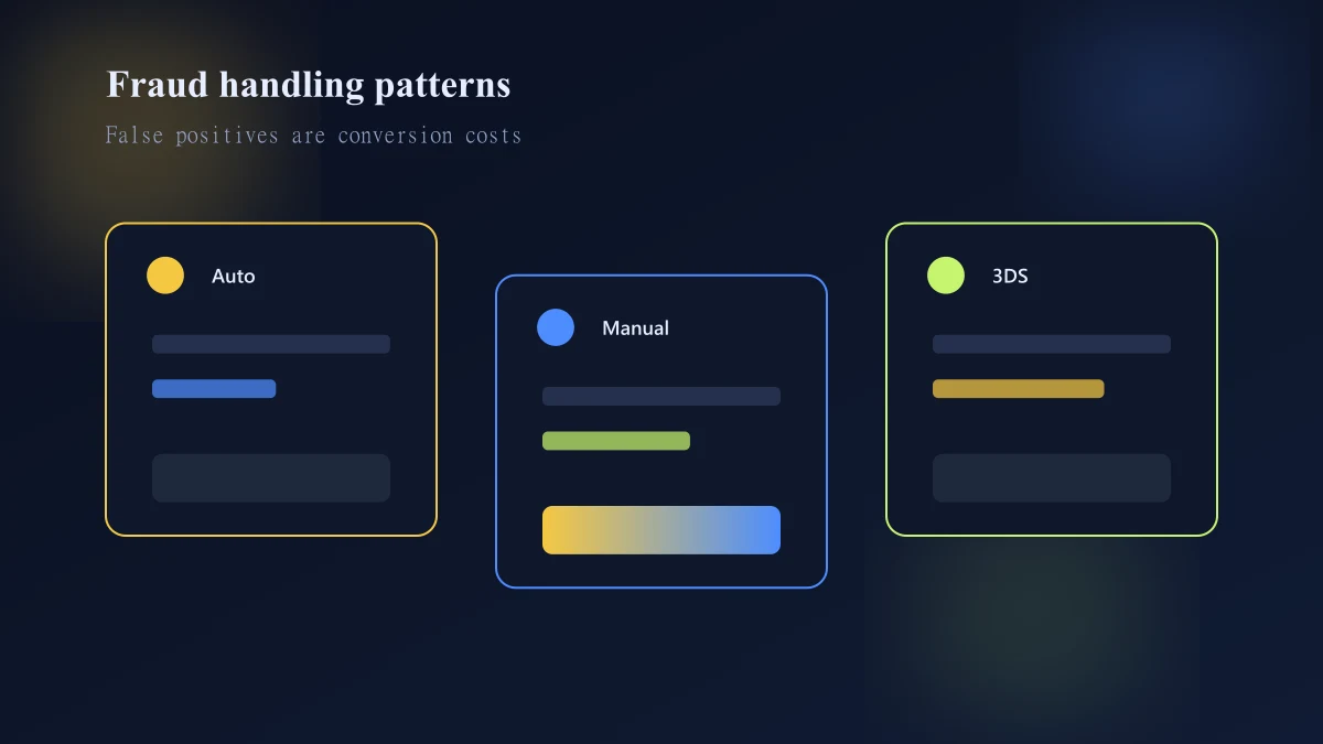 Comparison of proportionate fraud review patterns and overblocking cancellation patterns