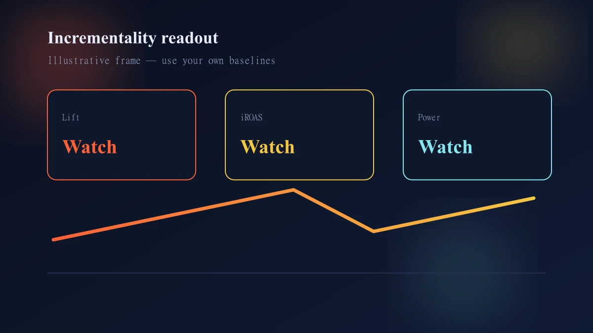 Shopify incrementality metrics from net sales lift to new customers and contribution
