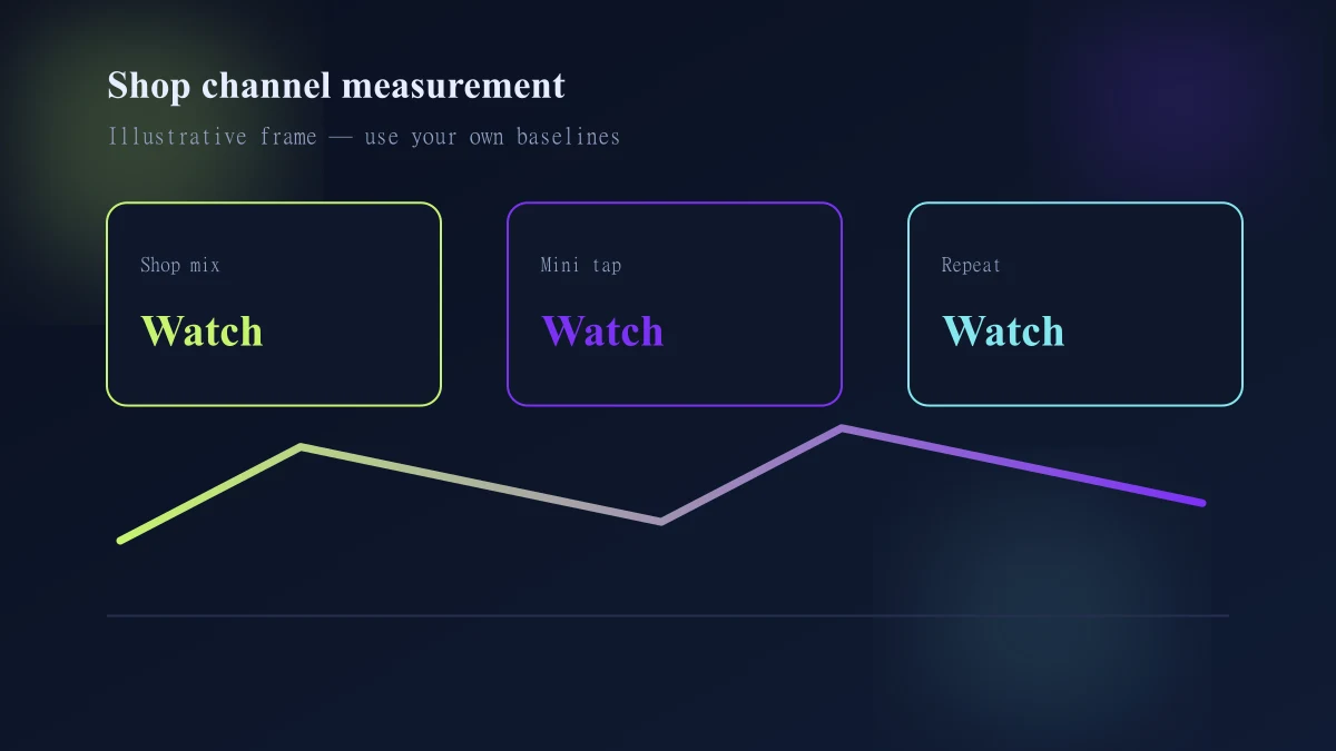 Measurement framework for Shop-attributed Shopify orders Minis and fulfillment exceptions