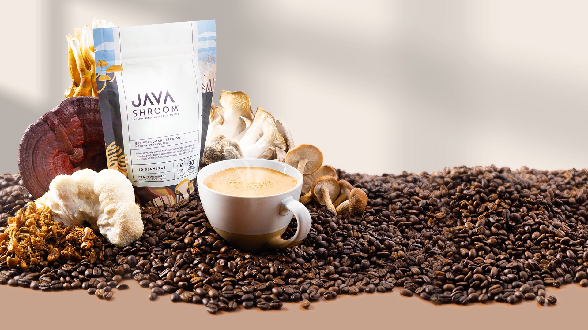 AltrRoot mushroom supplement product